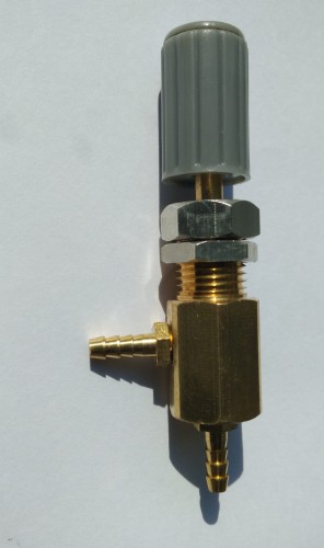 Regulator woda/powietrze z pokrętłem