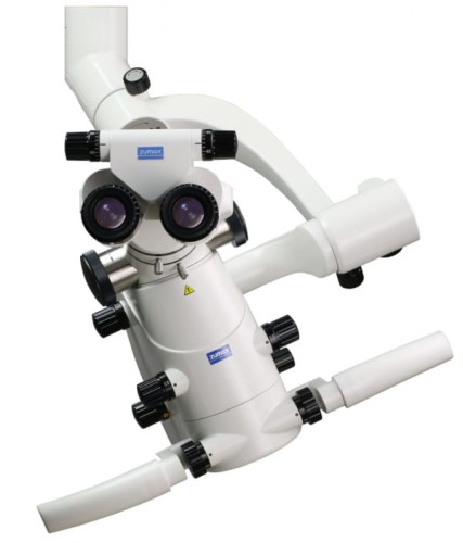 ZUMAX OMS2360 - Jezdny, Wewnętrzny tor wizyjny, Binokular 180˚, Pokrętło PD, VARIODIST, Zbalansowane Ramię, Ramię 720 mm