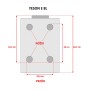 Autoklaw serii E 8L BLACK LED zdjęcie 3