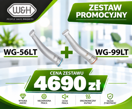 Kup dwie, zapłać za jedną. W&H WG-56LT + WG-99LT 
